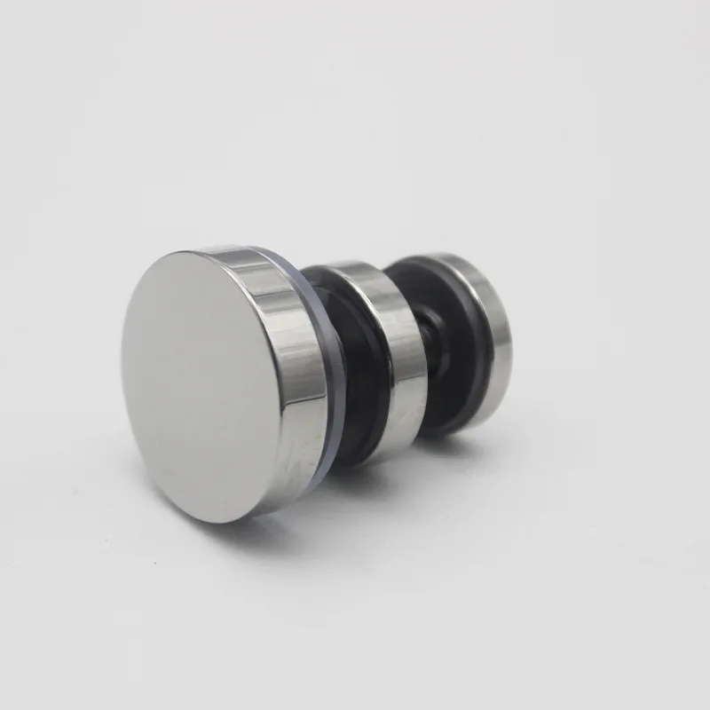 Kensharp Professional Manufacturing Bathroom Hardware Glass Fixing Clip Sliding Door System Roller Wheel For Sliding Door