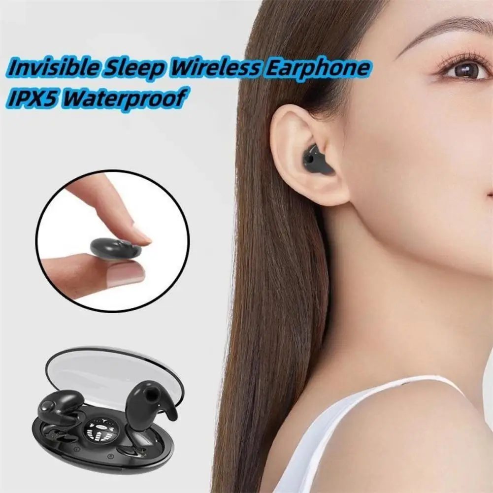 Md538 Wireless Headset compatible 5.3 Noise Reduction Earphones Waterproof Touch Headphones For Music Work Sleep