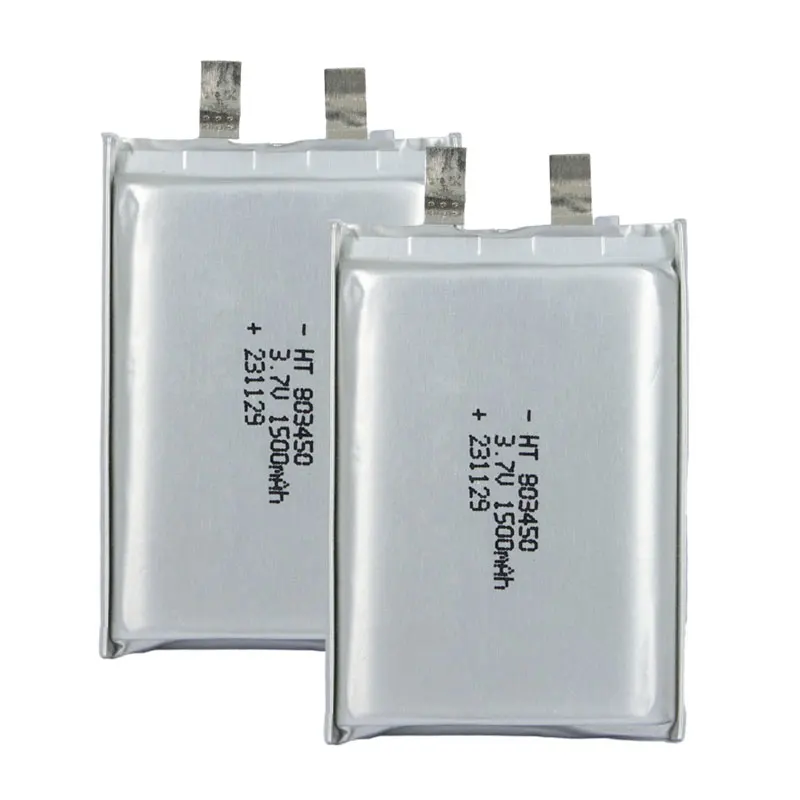 Factory Price Lipo Battery 803450 3.7V 1500mah Rechargeable Lithium polymer battery For Digital Product