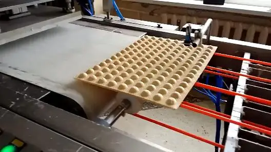 Special shape wafer baking machine