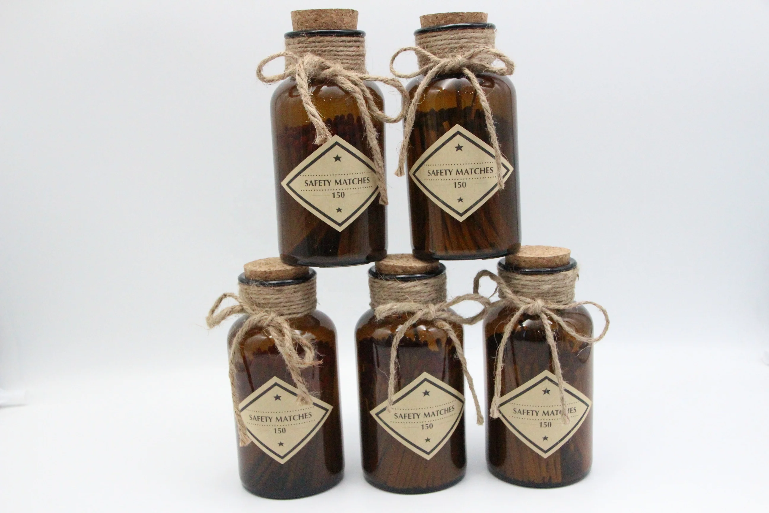 Деревянные палочки сочетаются со стеклянной бутылкой ручная работа деревянные