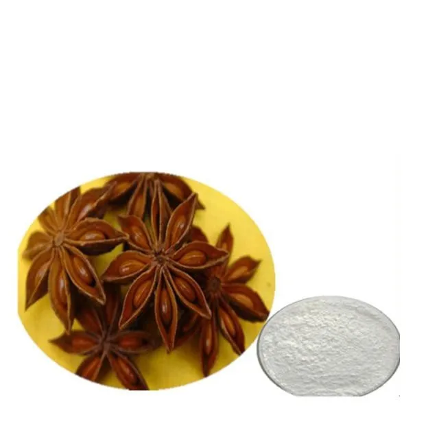 High quality pure natural 99% shikimic acid powder star anise extract star anise powder