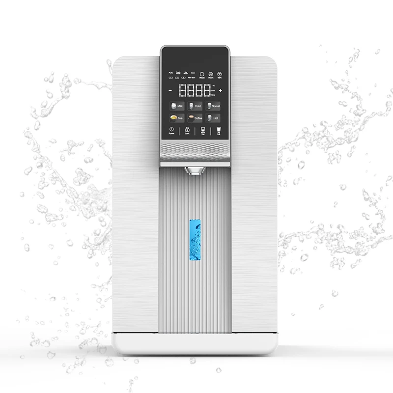 Hot selling hydrogen rich alkaline water purifier dispenser machine for home water purification systems