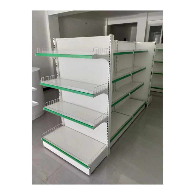 Customized Market Display Shelves Standard Metal Gondola Shelf