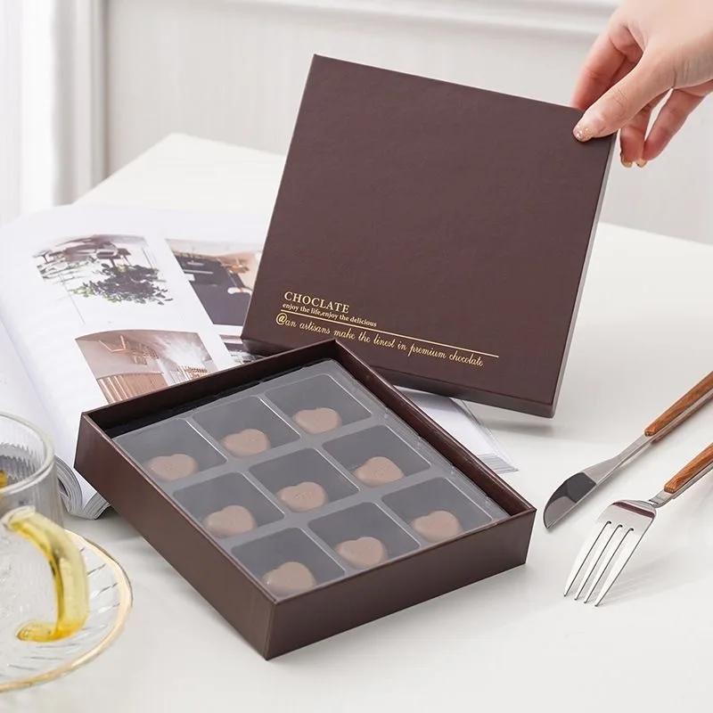 Custom Luxury Empty Chocolate Covered Strawberry Boxes with Insert Recycled Materials 4C Printing for Chocolate Gift Packaging