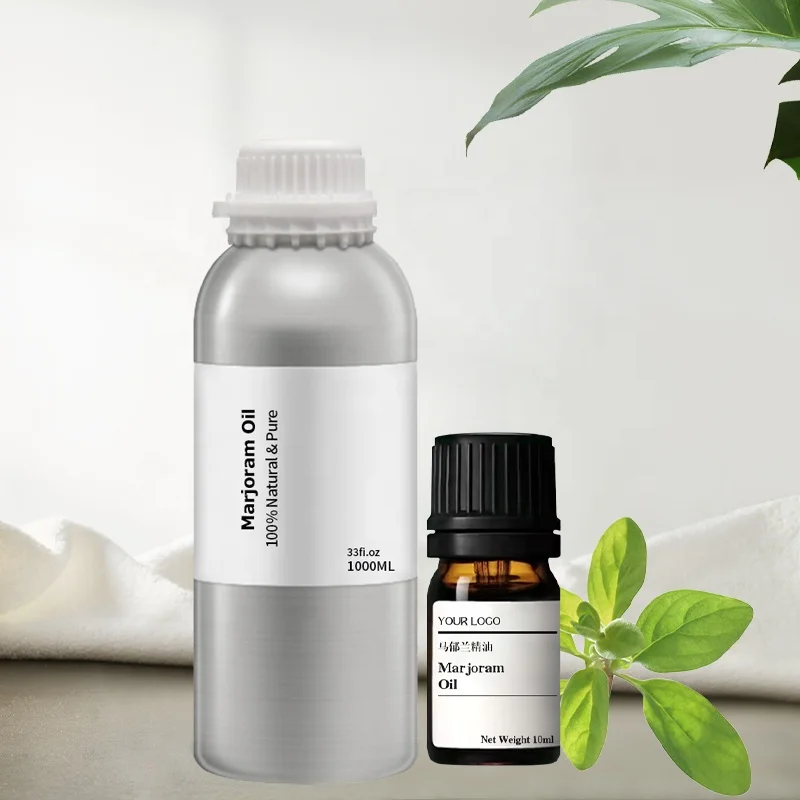 Organic Pure Sweet Marjoram Essential Oil Origanum Majoram For Relaxation Skin Care