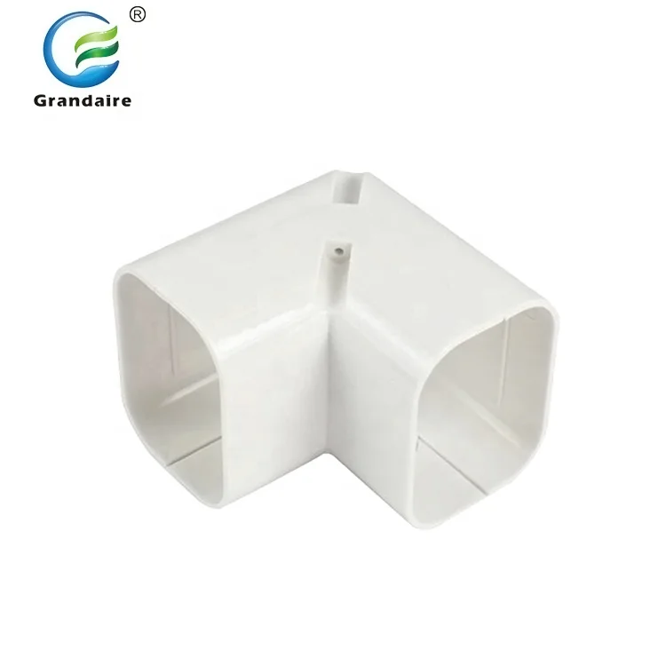 HVAC Ventilation system Plastic Upright Bend Accessory