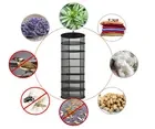 8 Layer Mesh dry net Hanging Herb Drying Rack Dry Net with Zippers with S Hang Buckle and Storage bag