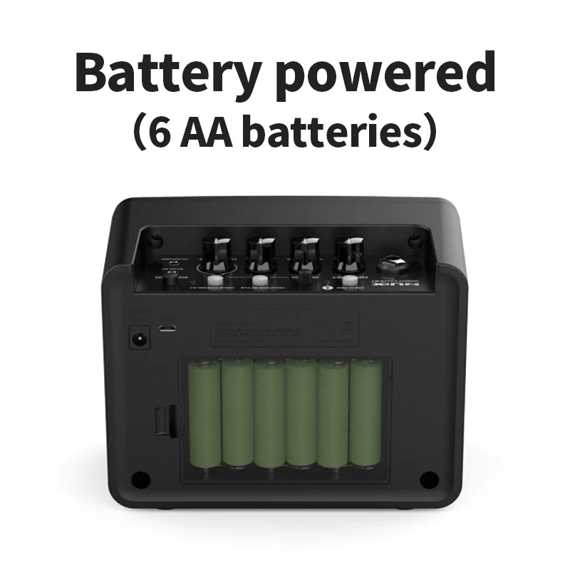 Mighty Lite BT NUX desktop blue tooth portable  mini electric guitar  speaker amplifier