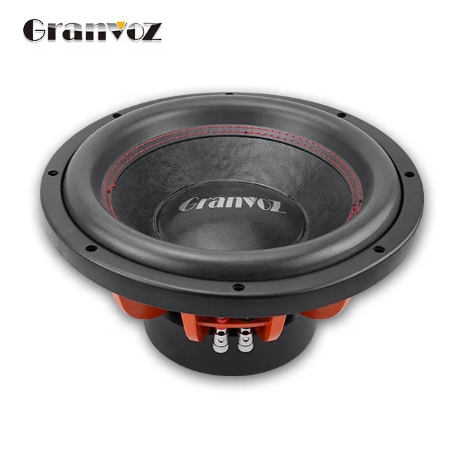 Алюминиевая рамка 1000 Вт двойной 2 Ом аудио 10 дюймов 12 дюймов Автомобильный сабвуфер динамик для грузовика