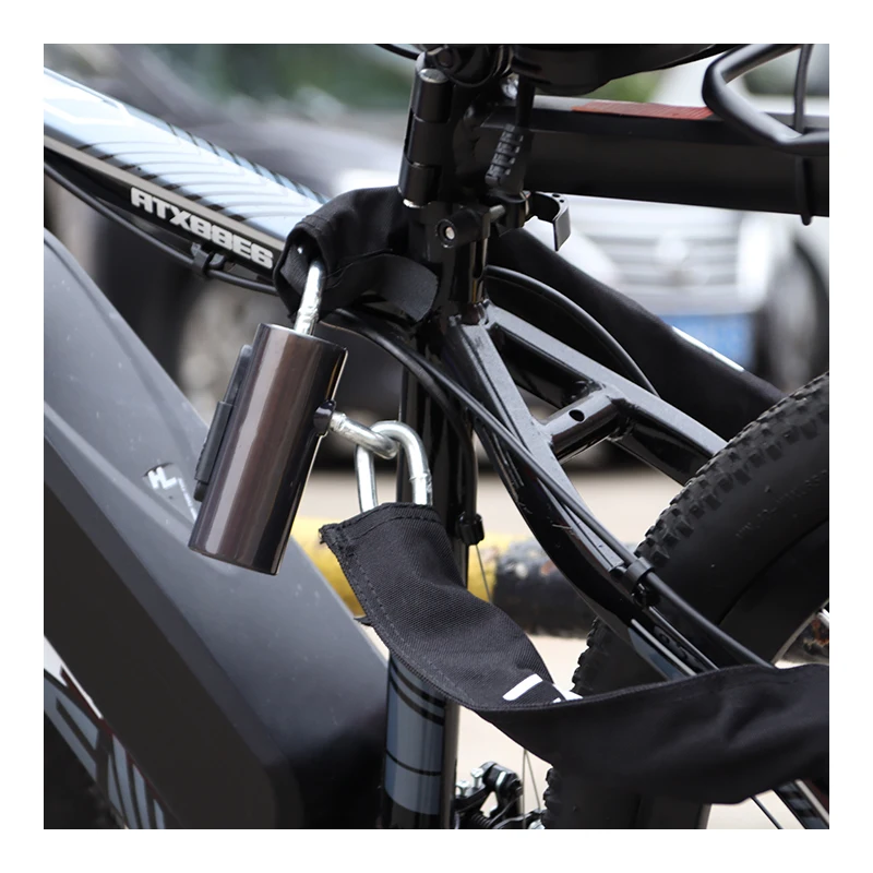 Wholesale Price Anti-theft Highly Efficient Alarm System Bicycle Chain Lock for Bike Wheel