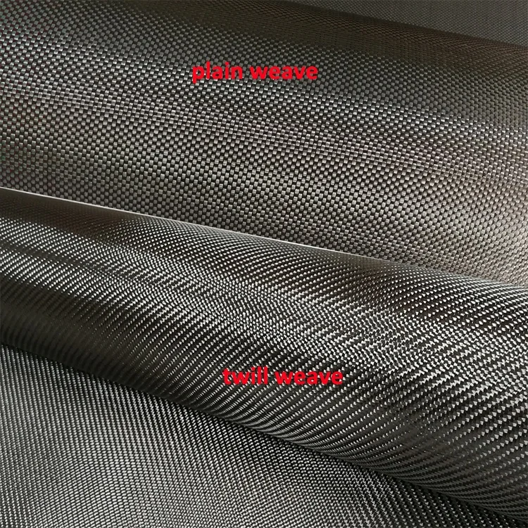 Made in China wuxi 6K 320g biaxial carbon fiber fabric roll