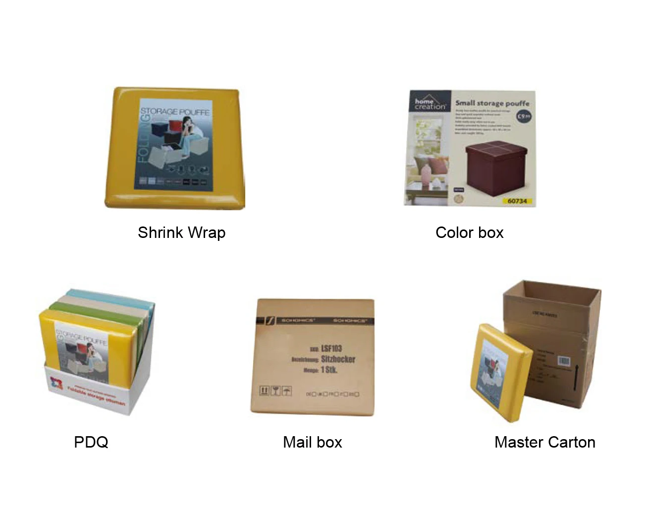 Custom modern furniture seat stool living room space saving living room chair stools ottoman pouf