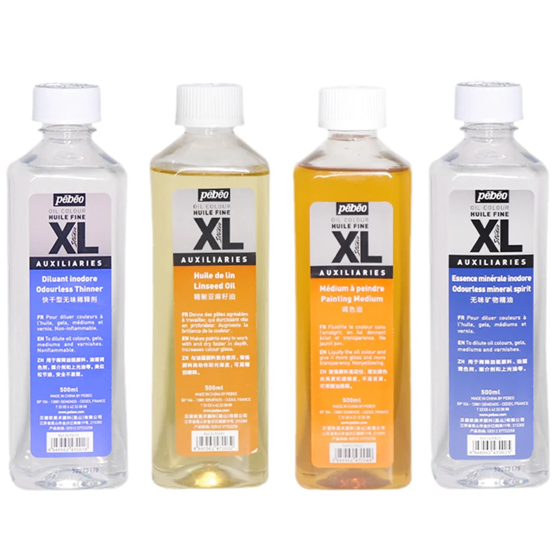 
Classic design multi-effect non-irritating 500ml pebeo art oil auxiliaries 