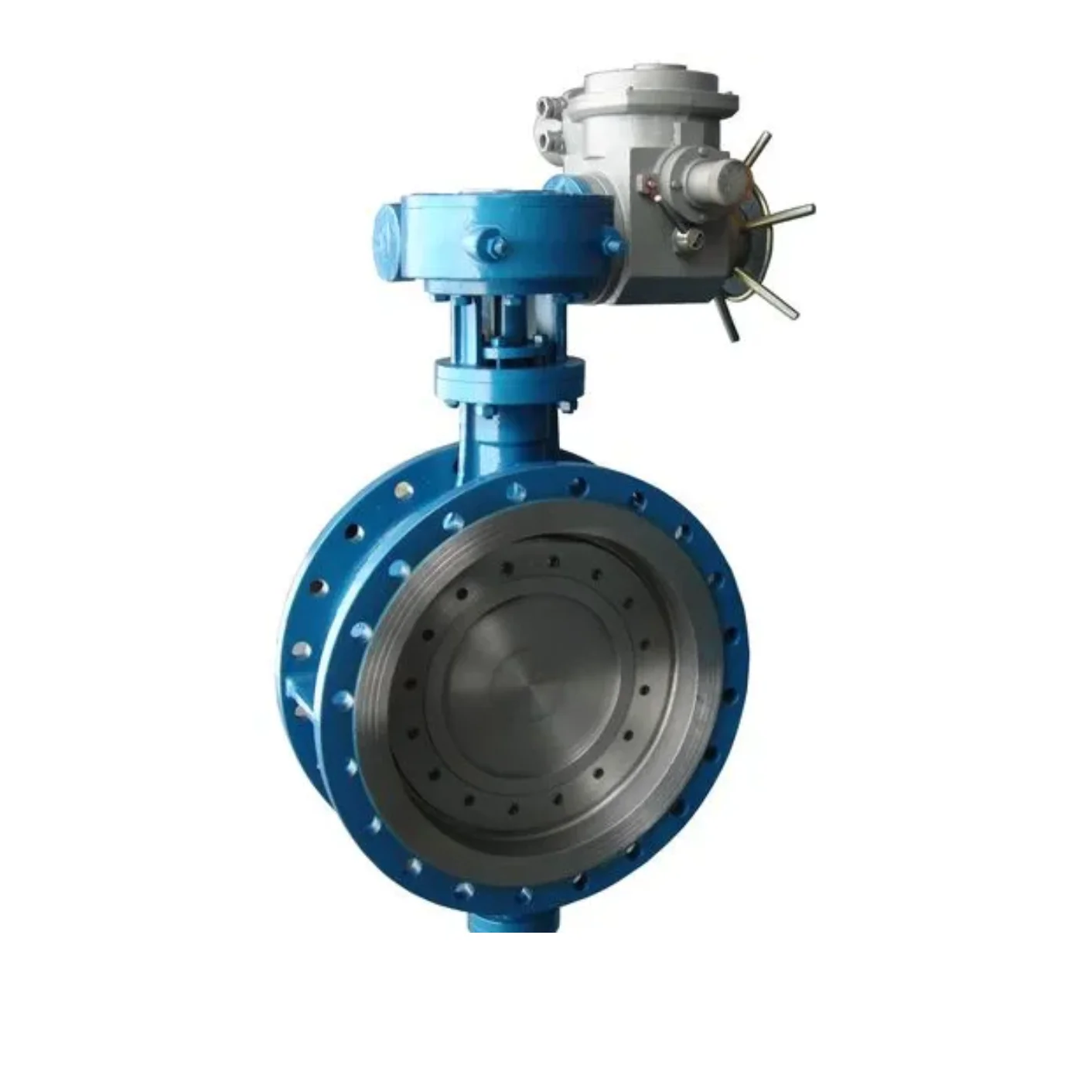 D943H Class 150 Butterfly valve with ZW30 electrical actuator