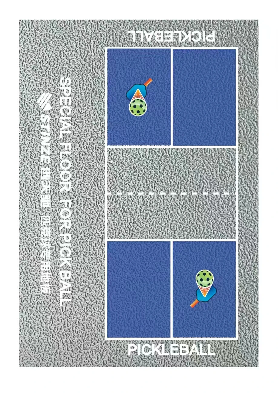 Спортивная напольная плитка из ПВХ