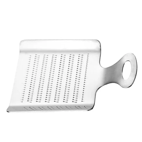 Kitchen tool shovel shaped fruit vegetable garlic ginger mini food grater 430 stainless steel grater