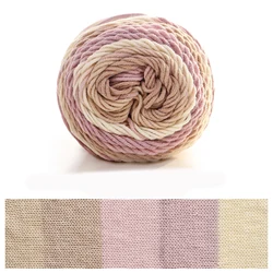 Fast Shipping Hand Weaving Yarn 5 plys 55% Acrylic 45% Cotton Milk Cotton DIY Yarn 5ply for Crochet Knitting