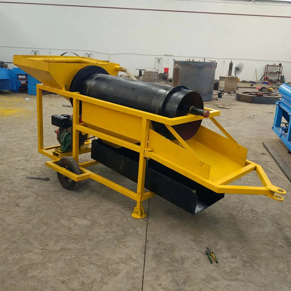 Portable Mini Small Processing Wash Plant Mobile Mining Equipment Modern Small Scale Gold Mining Equipment