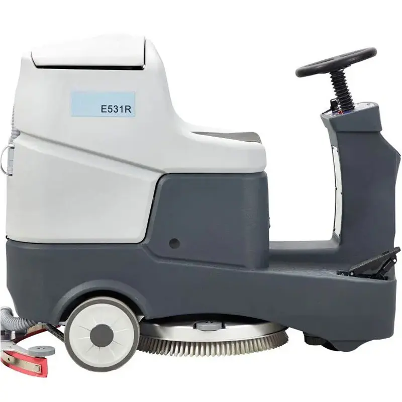 Electric Ride On Automatic Shopping Mall House Wet And Dry Hard Cement Granite Gym Laminate Smart Floor Tile Cleaning Machine
