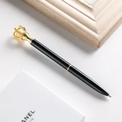 Star pen advertising pentagram Fantasy crown metal ballpoint pen custom printing logo ballpoint  rose gold pens