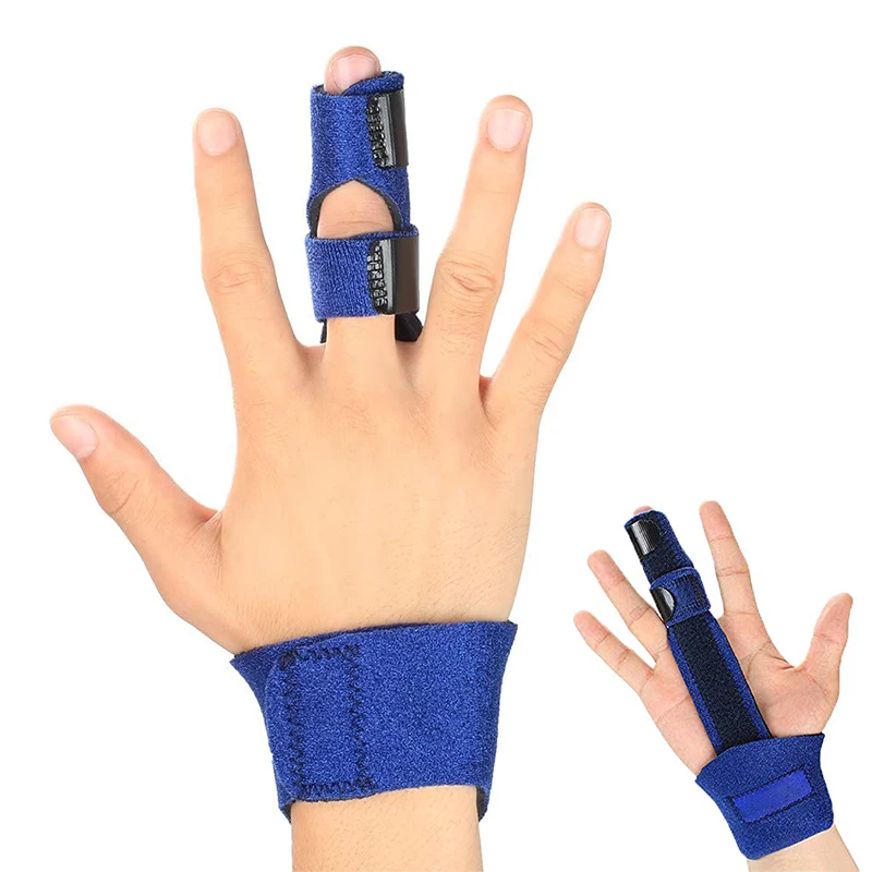 Trigger Finger Splints Support Sprains Broken Fingers Tendon Release Pain Relief Mallet Finger Splint