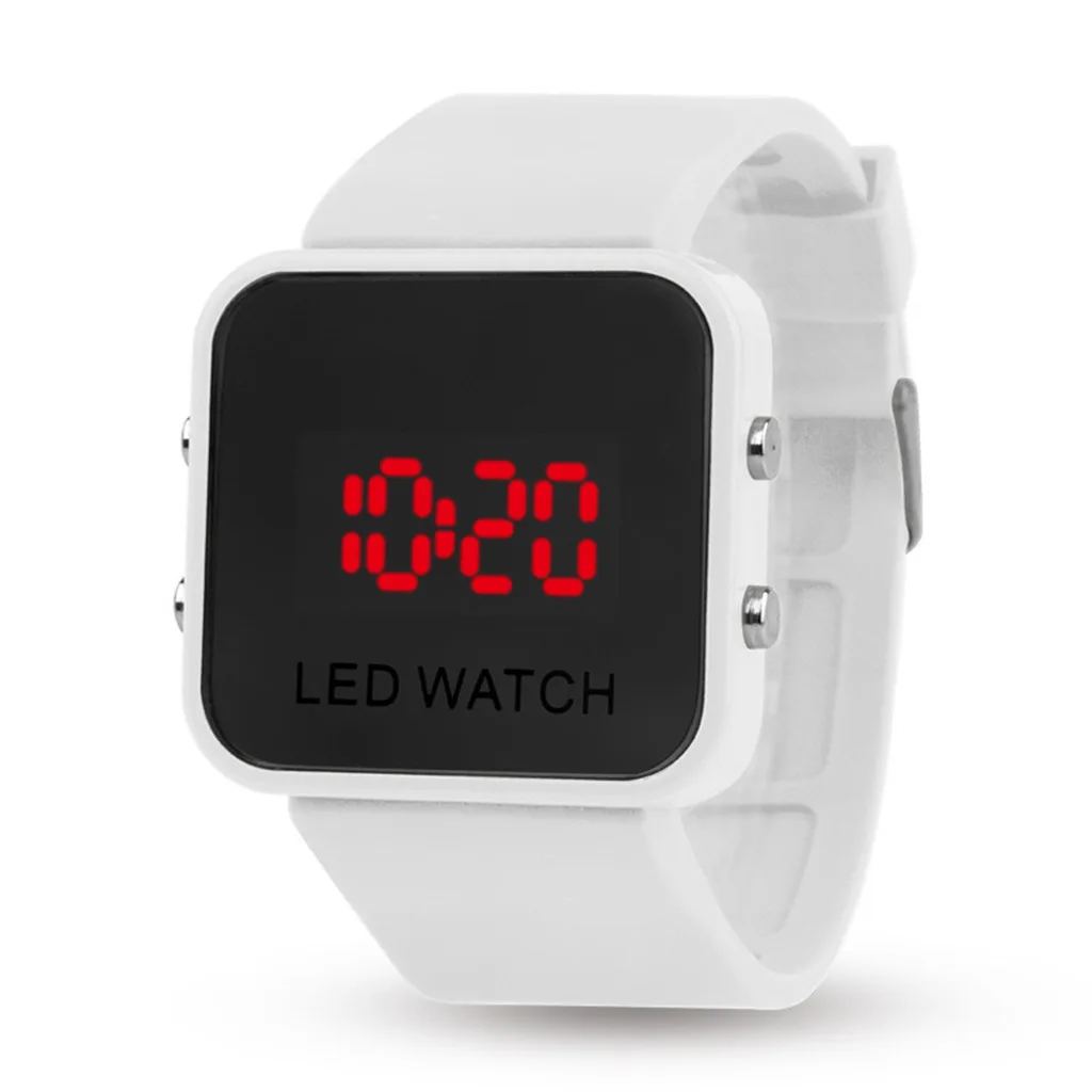 Luxury Brand Digital Watch Ladies Women Led Sport Men Girls Boys Wrist Watches Fashion Bracelet Female Clock