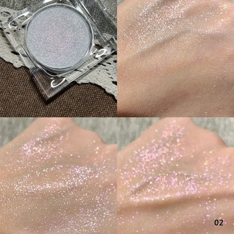 Popular Pearlescent Shiny Bright Eye Cream High Pigment Smooth Eye Shadow Palette 4 Colors Vegan Face Eye Shadow Cream