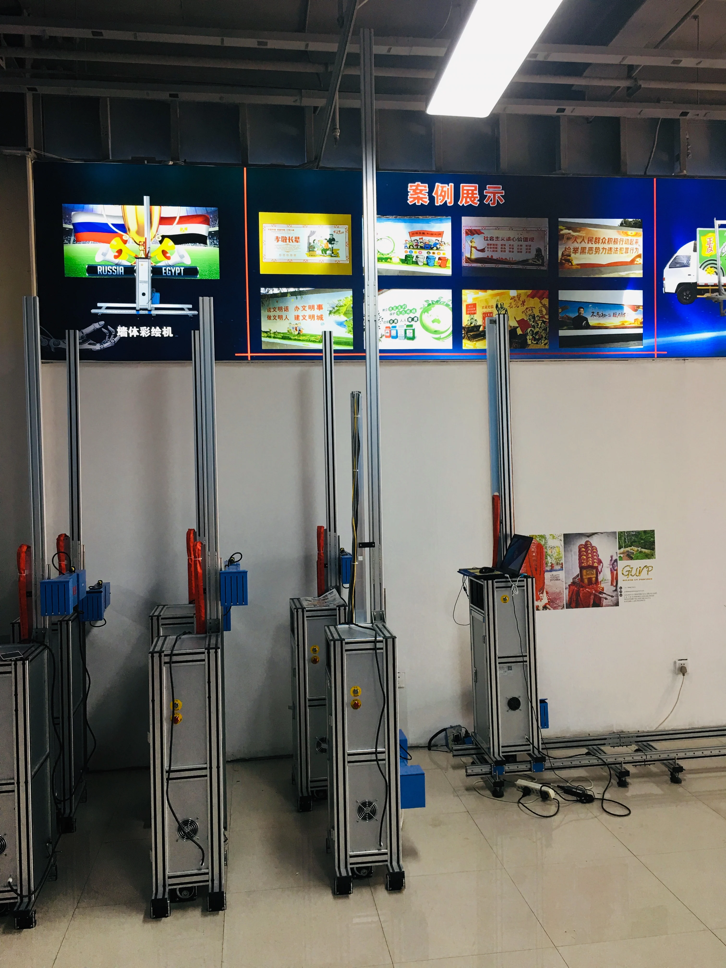 Faith Direct To Wall glass outdoor Painting Machine 3D UV Vertical Wall Printer