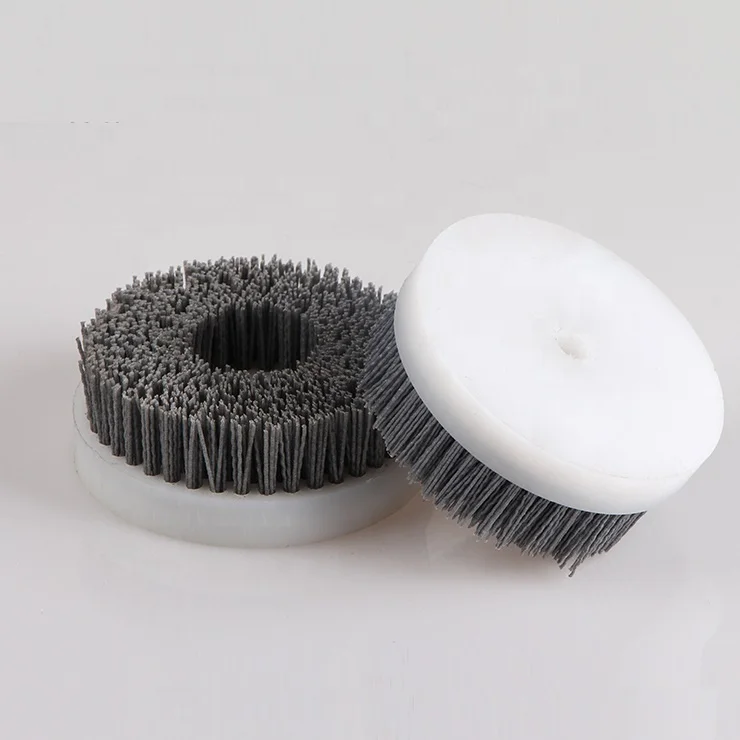 TDF Soft Nylon Disc Brush Mini Round Plate Brush for Polishing Deburring