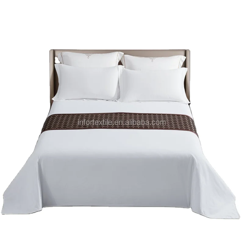 Factory supply Polyester/cotton,100%cotton ,100%microfiber fabric Bed Fitted sheet with high quality and custom colors.