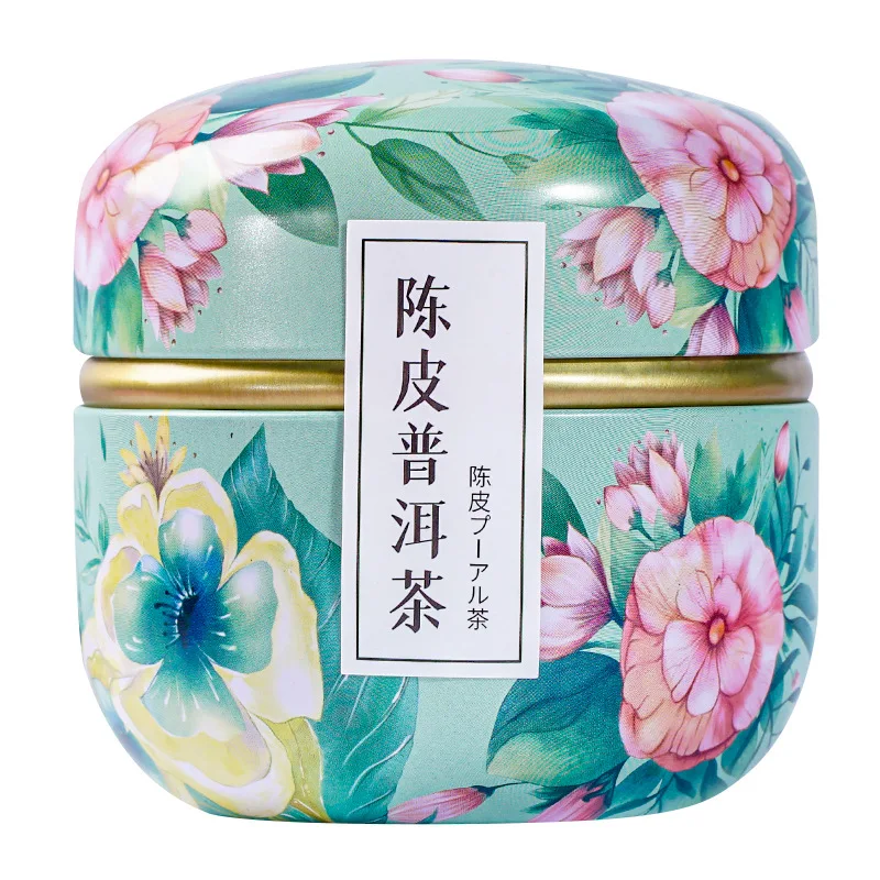 New customs packaging gift box tin small tea bags packaging flavor slimming tea