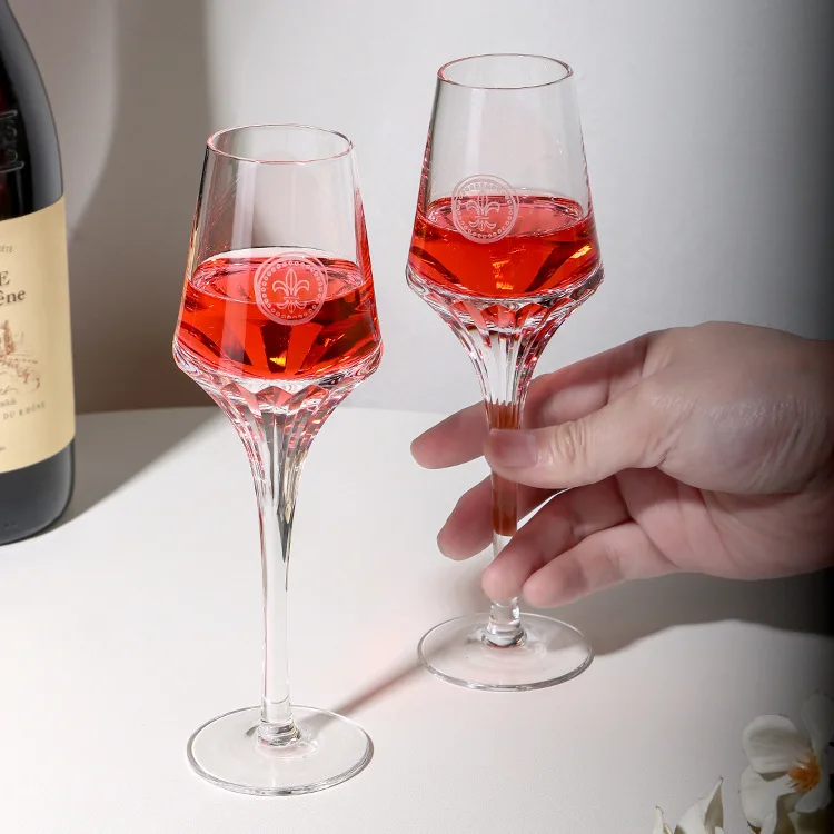 Cognac brandy Louis XIII the same wine glass crystal tall whisky gift box smelling glass