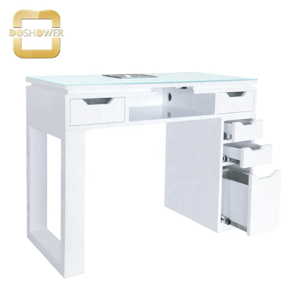 manicure table black station with glass top table manicure antique for modern white manicure table design