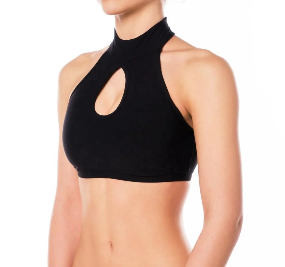 2020 Womens Sexy Fitness Sports Yoga Bra Custom Gym Running Ladies Push Up Crop Top Pole Dance Clothes