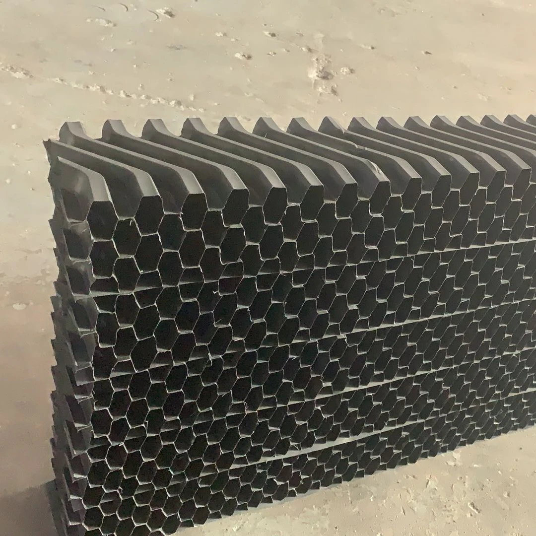 125 130mm cooling tower PVC cooling tower infill drift eliminator