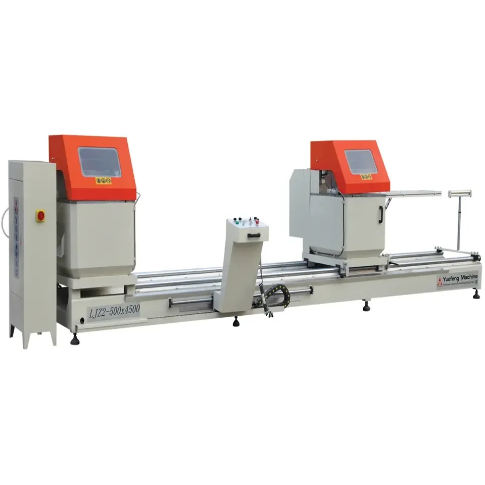 Double Head Cnc Aluminum Windows Cutting Saw Digital Display aluminium mitre saw