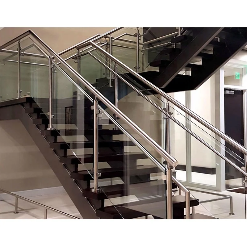 VIKO Stainless Steel Stair Balusters Balcony Glass Railing Post