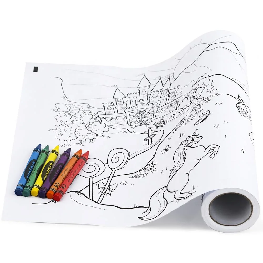 Methdic Custom Length Drawing Paper for Kids