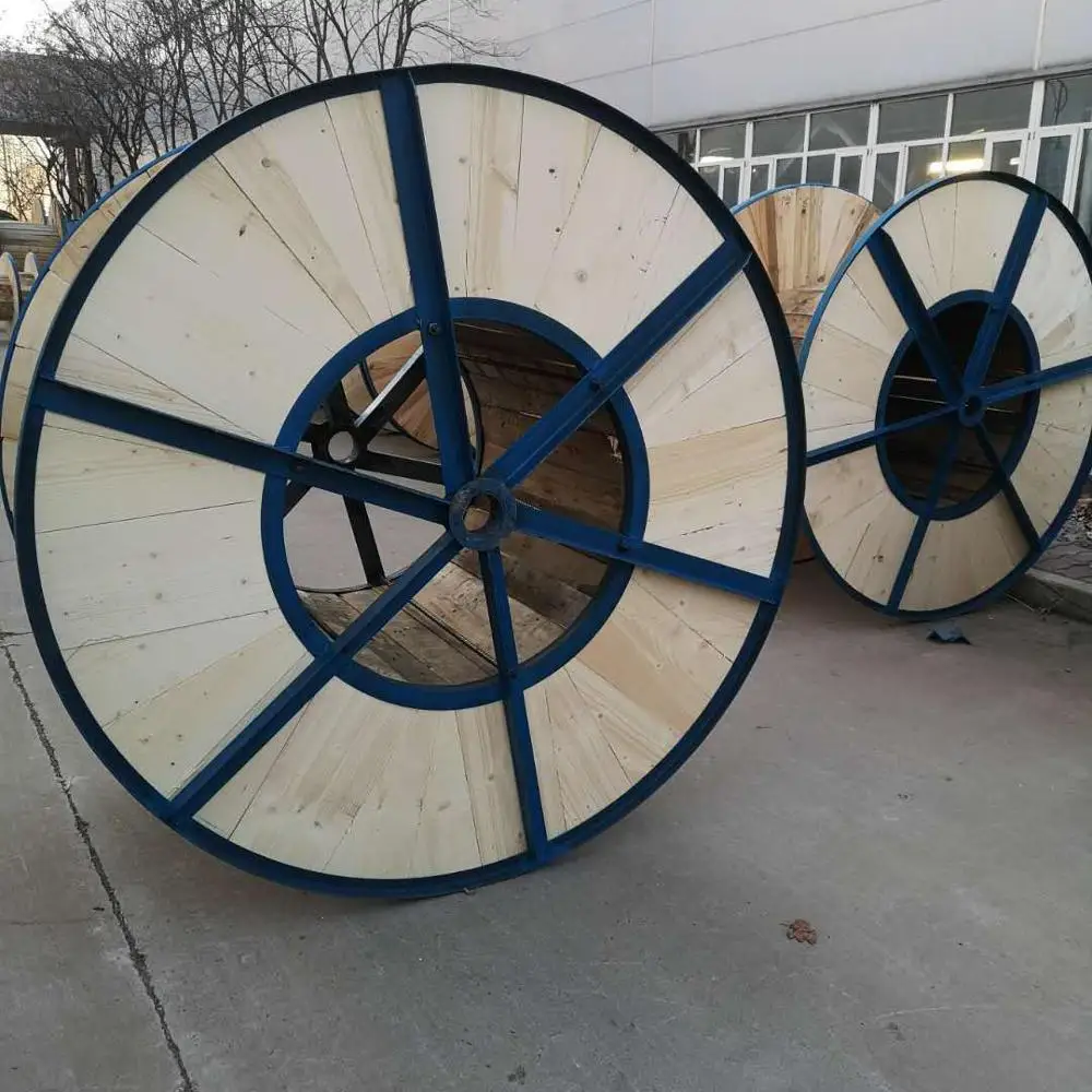 Стальная деревянная стальная проволока и кабельный барабан