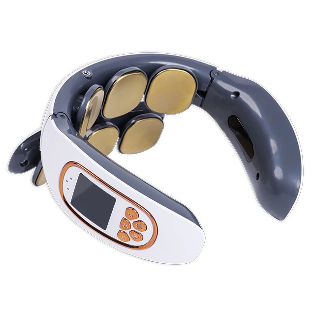 modern novel design smart neck massager heater electrode multi trigger point therapy neck acupuncture