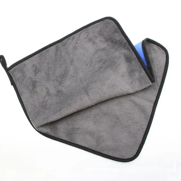 Manufacturer Microwave 500 Gsm  Absorbent Plush Detailing Microfiber Cleaning Car Towel Car Wash Drying Towel For Car