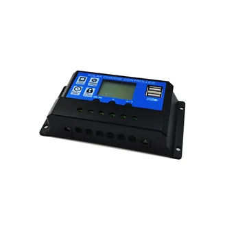 Hot Sales PWM 10A 20A 30A Solar Charge Controller Battery 12v 24v Solar  Charge Controller