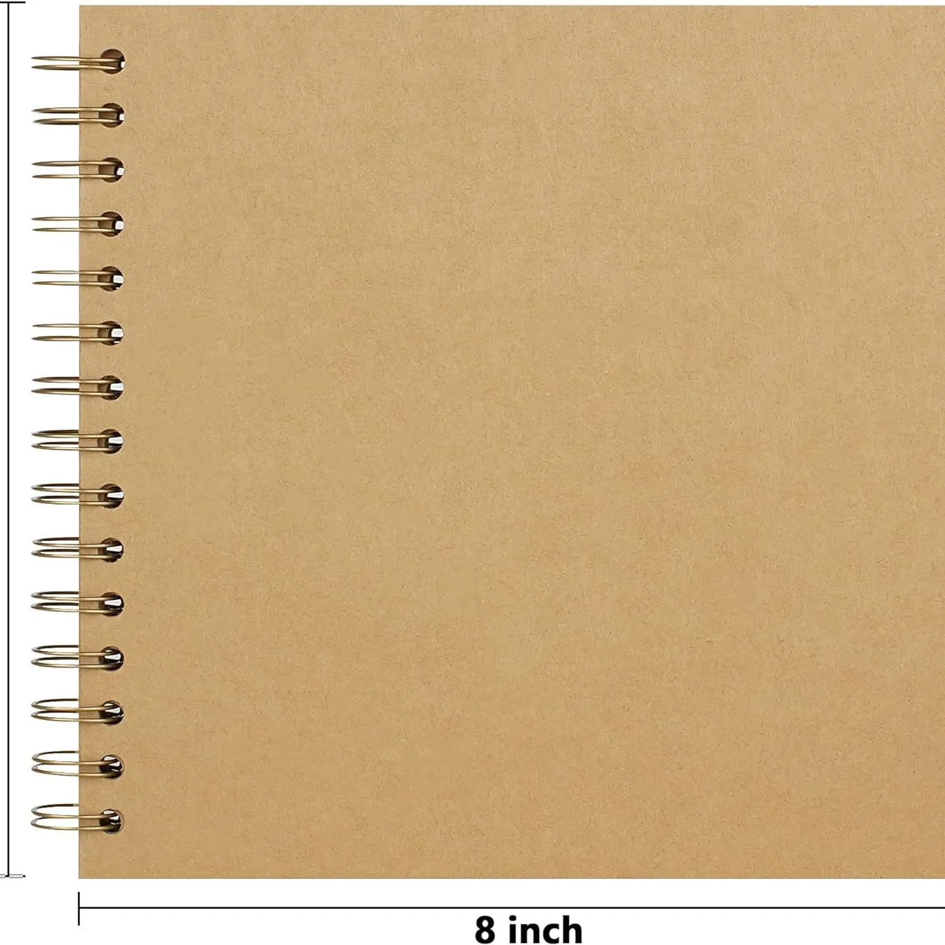 Hot sell 8*8/ Customize Hardcover Kraft Blank  Photo Album DIY Scrapbook Albums for Keeping Photos