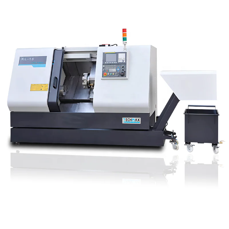 KL15  CNC lathe support customization machine OEM aluminum vertical CNC machining  turning parts