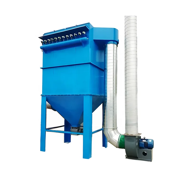 Industrial  Dust Collector Manufacturers For Wood Cement Mill Dust Collection Pulse Blowing Flour Dust Collector