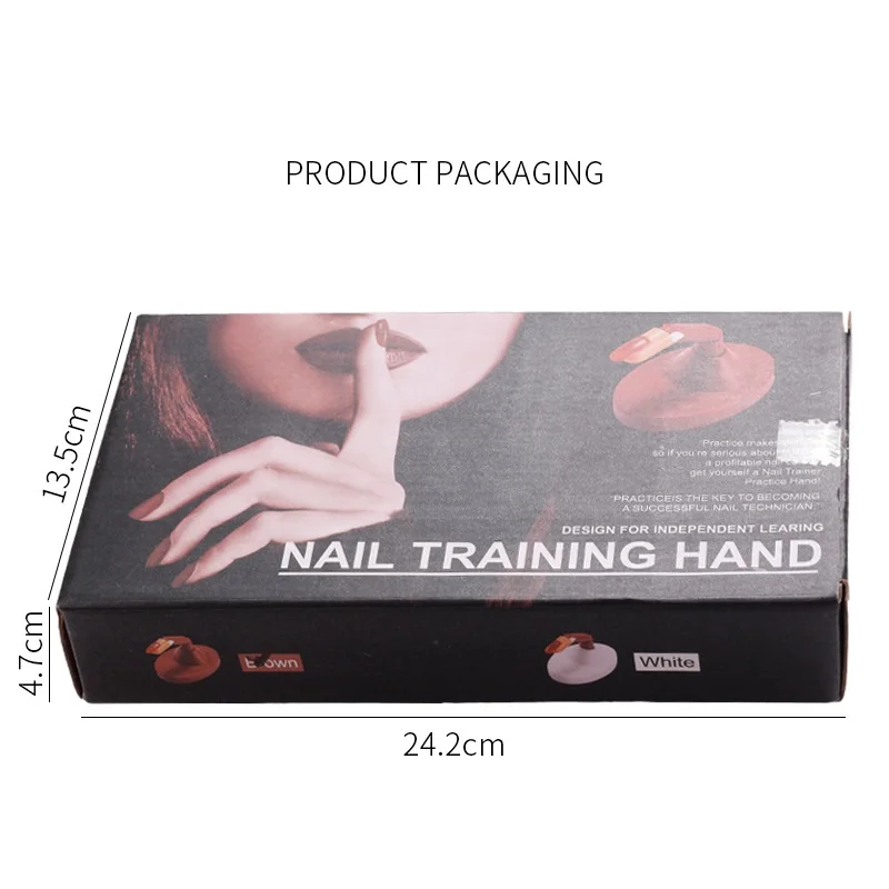 Wholesale 1Pc Nail Practice Finger 2021 Nail Training Hand Tools for Manicure Fashion Nails Supplies for Professionals
