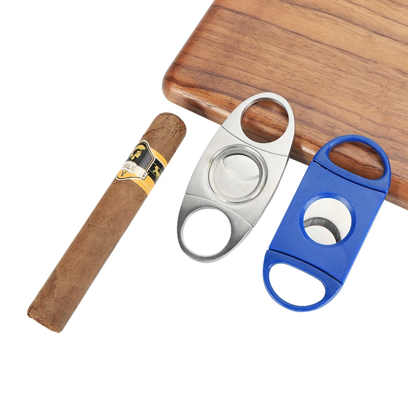 Futeng New Perfect Metal Stainless Steel Guillotine  Cigar Cutter  Cigar Scissors Smoking Accessories