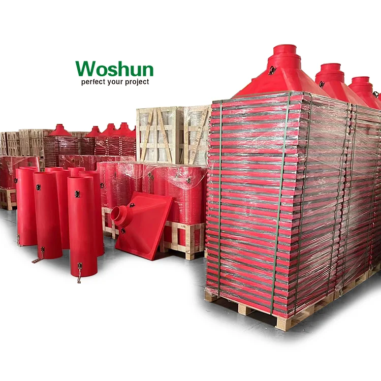 Tremie Pipe Hopper Construction Material Concrete Tremie Pipe Tremie Elephant Trunk Pvc