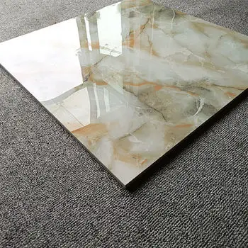 Бесплатный образец 60x60 глянцевая полированная фарфоровая плитка Carrara Белая испанская мраморная Carreaux напольная